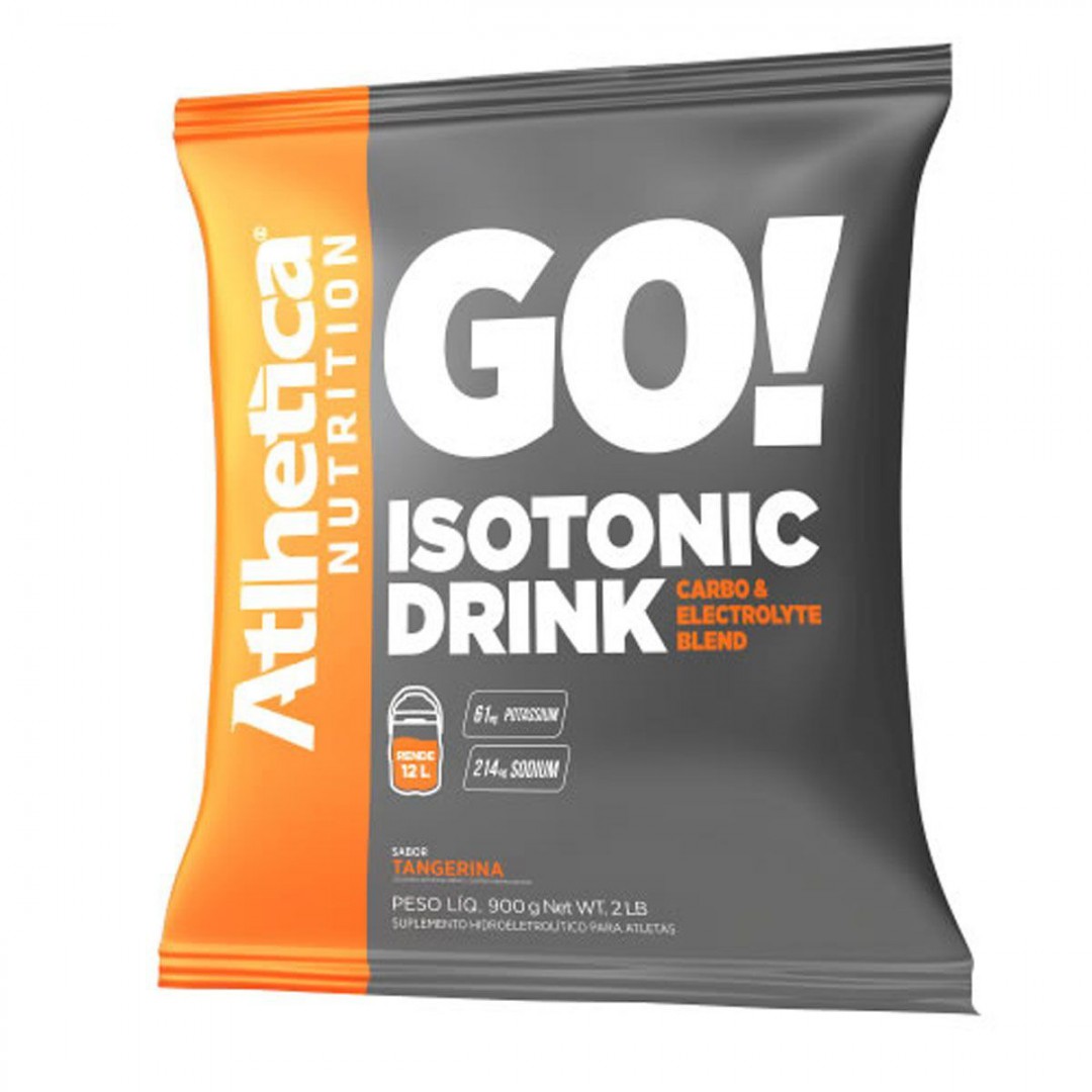 GO ISOTONIC DRINK ATLHETICA NUTRITION - 900G