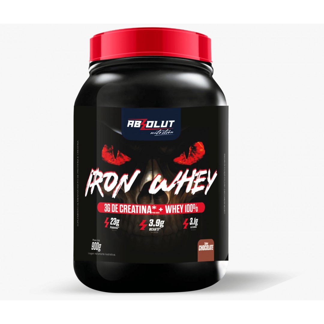 IRON WHEY ABSOLUT NUTRITION - 900G
