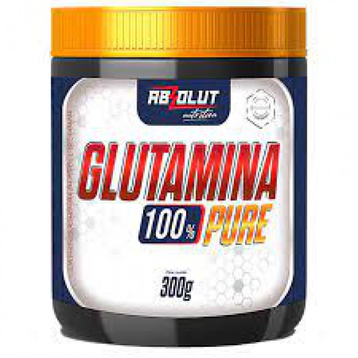 GLUTAMINA 100% PURA ABSOLUT NUTRITION - 300G