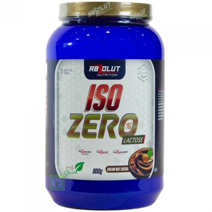 ISO ZERO LACTOSE ABSOLUT NUTRITION - 900G