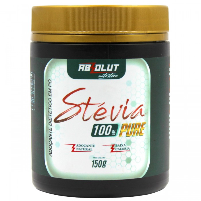 STÉVIA 100% PURE ABSOLUT NUTRITION - 150G