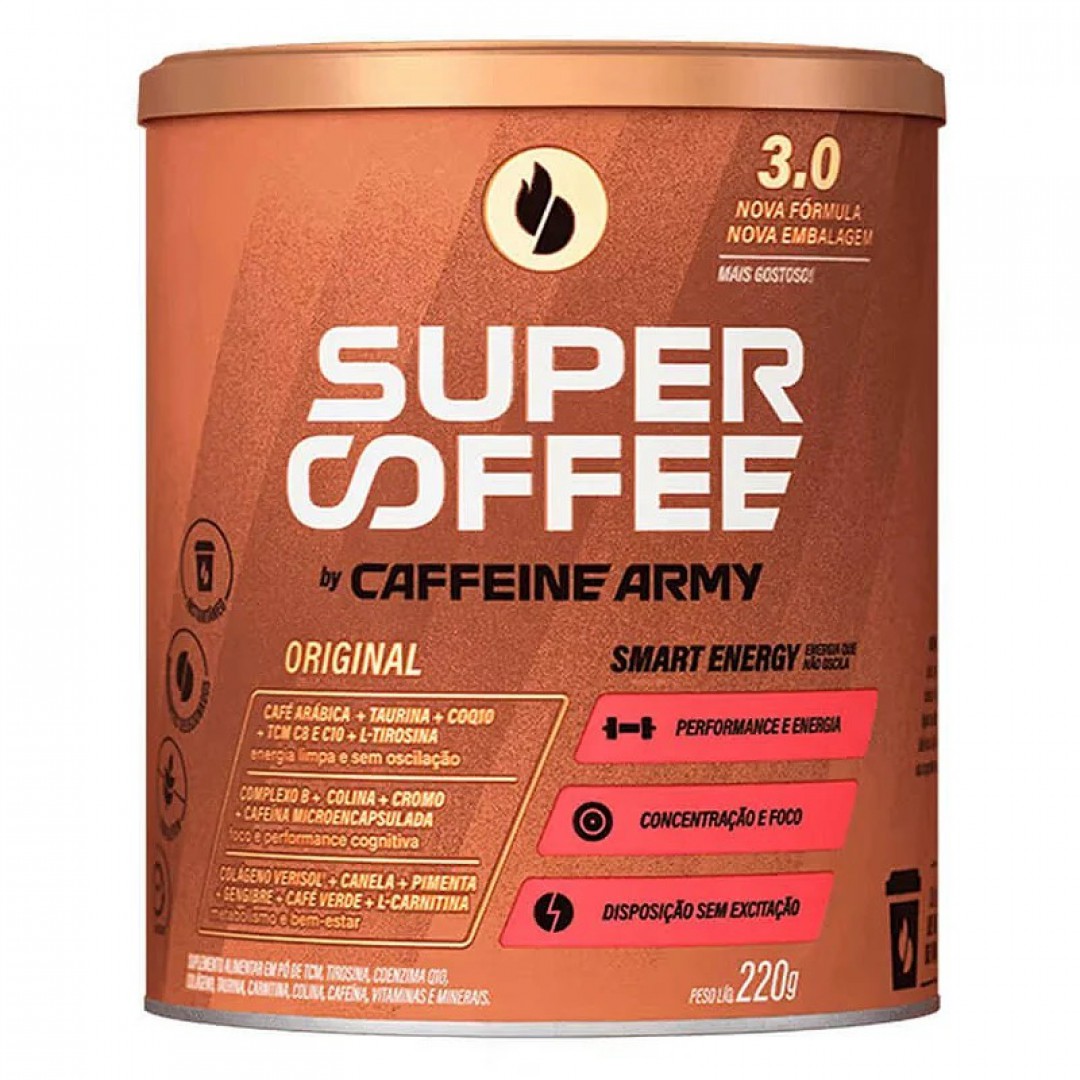 SUPER COFFEE 3.0 CAFFEINE ARMY - 220G